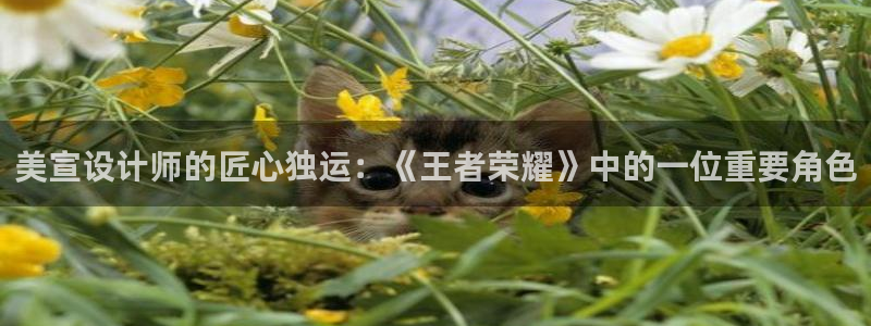 杏耀官网注册地址在哪里啊：美宣设计师的匠心独运：《王者荣耀》中的一位重要角色